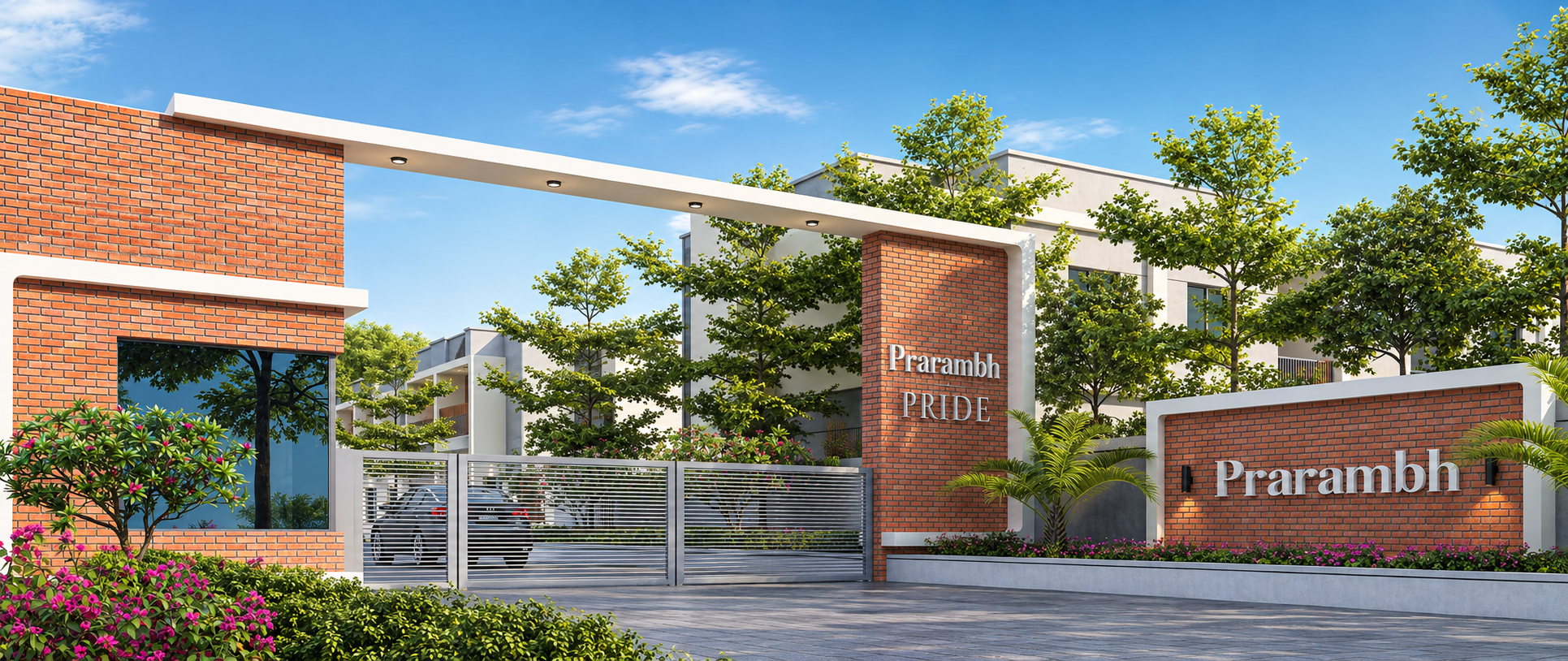 Prarambh Pride landscape in Vadodara